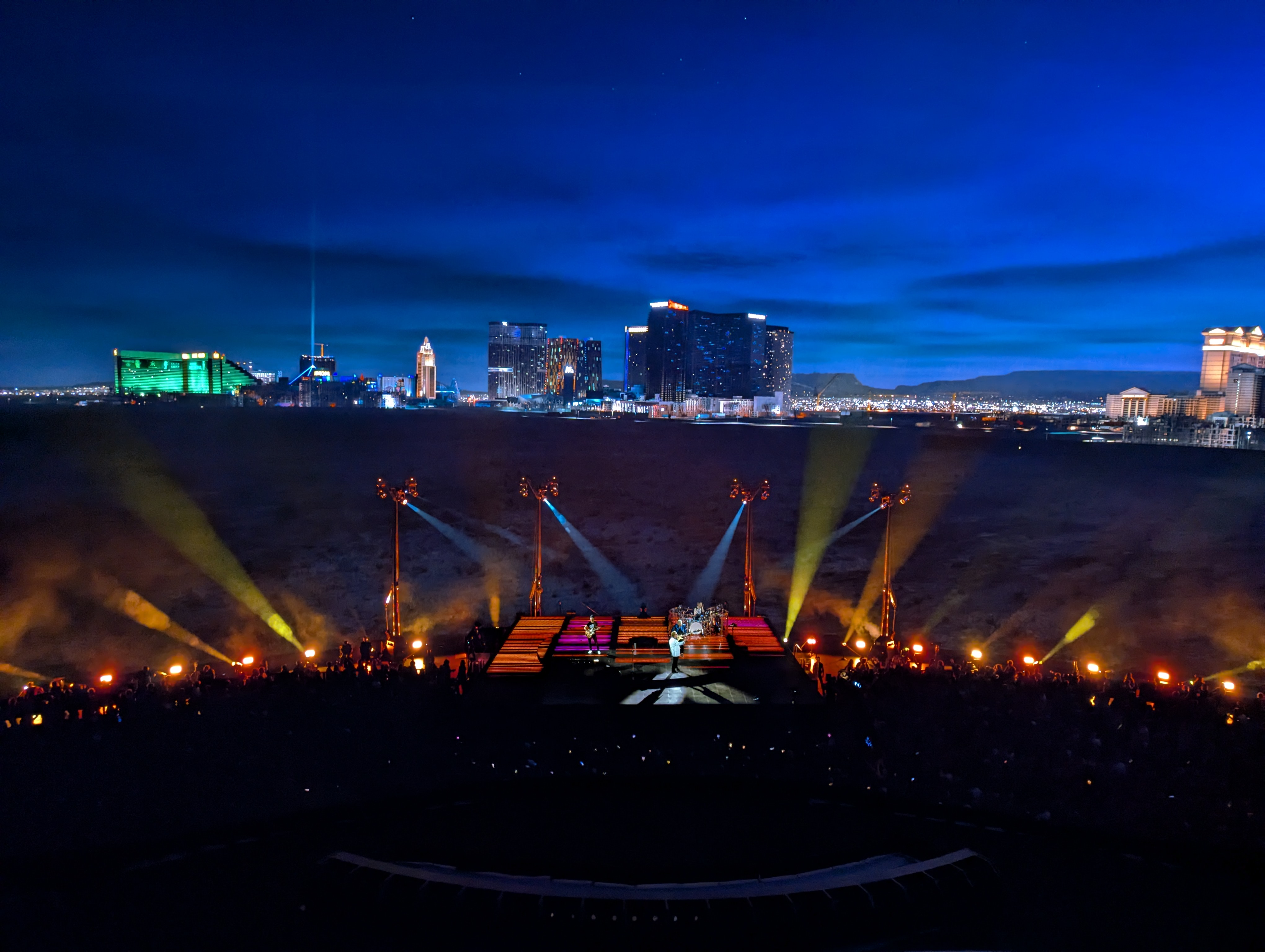 Las Vegas, the Sphere, V-U2